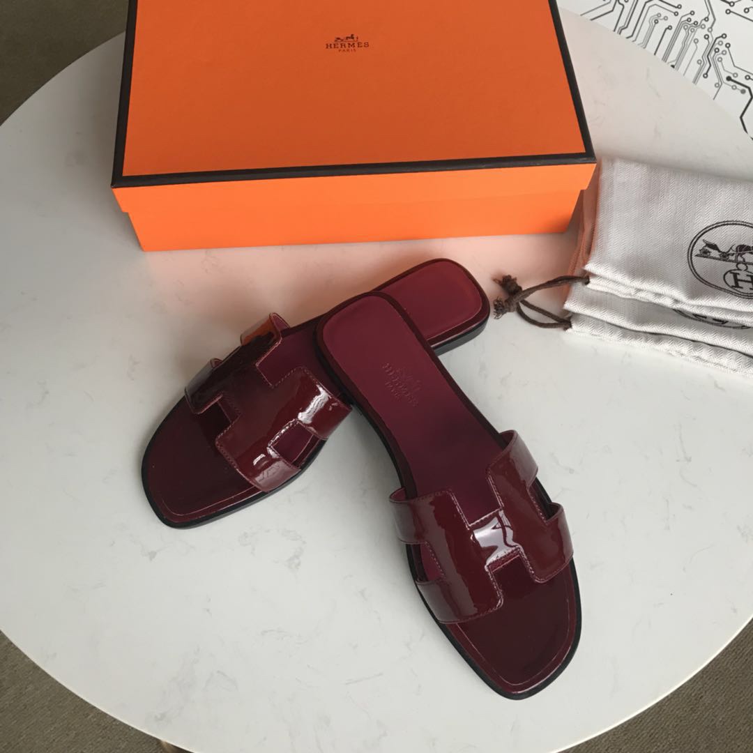 에르메스 올수공 오란 슬리퍼 샌들 페이던트 14